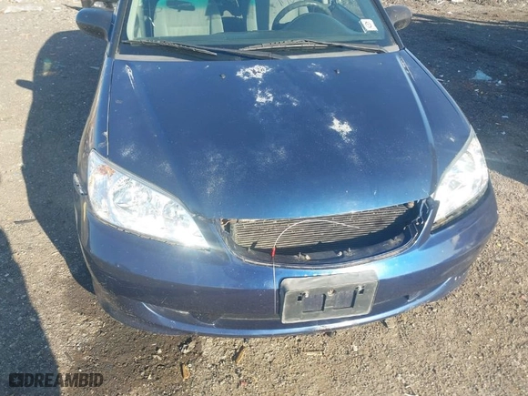 2004 Honda Civic LX with VIN 2HGES16554H525387, listed as a IAAI auction lot 41484128 with 199,449 mi miles. Bid and sale history available at carsss.com. Image 6.