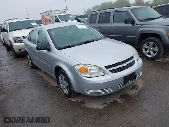 2007 Chevrolet Cobalt LS with VIN 1G1AK55F777175705, listed as a IAAI auction lot 42171052 with 61,245 mi miles and . Bid and sale history available at DreamBid. Image 1.