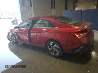 2025 Hyundai Elantra SEL Convenience with VIN KMHLS4DG2SU892992, listed as a Copart auction lot 55060085 with 11,393 mi miles and Clean Title. Bid and sale history available at DreamBid. Image 2.