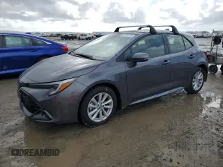 2025 Toyota Corolla Hatchback SE with VIN JTND4MBEXS3233371, listed as a Copart auction lot 49171775 with 2,836 mi miles and Salvage Title. Bid and sale history available at carsss.com. Image 1.
