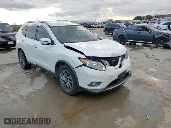 2016 Nissan Rogue SL with VIN 5N1AT2MT8GC787604, listed as a Copart auction lot 85201604 with 162,976 mi miles and Salvage Title. Bid and sale history available at carsss.com. Image 14.