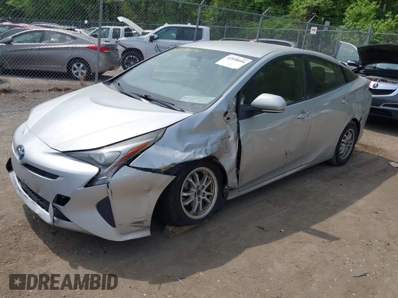 2016 Toyota Prius Two with VIN JTDKBRFU1G3514529, listed as a IAAI auction lot 42098094 with 183,687 mi miles and . Bid and sale history available at DreamBid. Image 2.