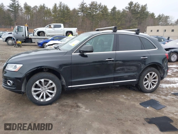 2016 Audi Q5 Premium Plus with VIN WA1L2AFP5GA130873, listed as a IAAI auction lot 41479011 with 84,828 mi miles. Bid and sale history available at carsss.com. Image 14.