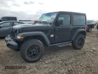 2022 Jeep Wrangler Sport S with VIN 1C4GJXAG7NW204184, listed as a Copart auction lot 45422775 with 39,344 mi miles and Salvage title. Bid and sale history available at DreamBid. Image 1.