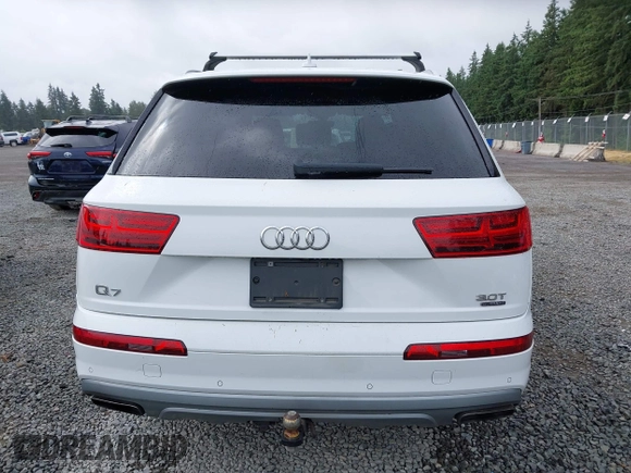 2017 Audi Q7 Premium Plus with VIN WA1LAAF78HD011055, listed as a IAAI auction lot 42509579 with 115,815 mi miles and . Bid and sale history available at DreamBid. Image 17.