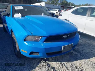 2012 Ford Mustang V6 with VIN 1ZVBP8EM4C5279441, listed as a IAAI auction lot 41810554 with 197,973 mi miles and . Bid and sale history available at carsss.com. Image 6.