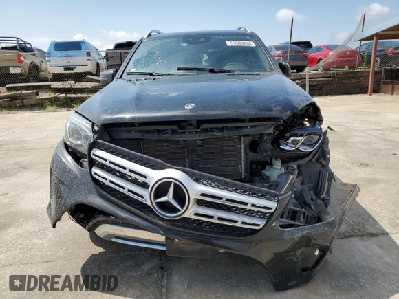2017 Mercedes-Benz GLS 450 with VIN 4JGDF6EE7HA985714, listed as a Copart auction lot 53580884 with 87,158 mi miles and Salvage Title. Bid and sale history available at DreamBid. Image 5.