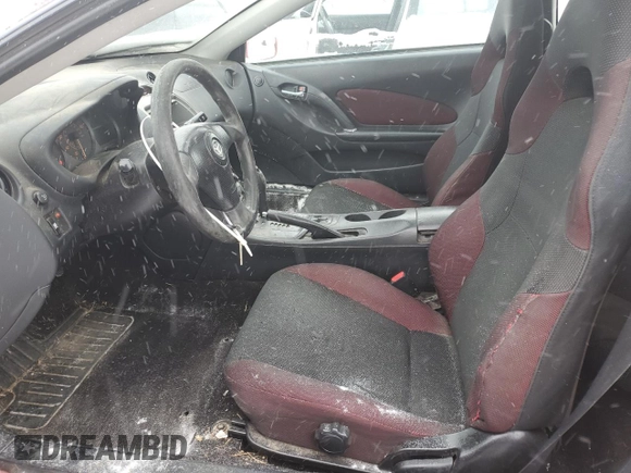 2005 Toyota Celica GT with VIN JTDDR32T750184294, listed as a Copart auction lot 45704105 with 257,550 mi miles and Salvage Title. Bid and sale history available at carsss.com. Image 7.