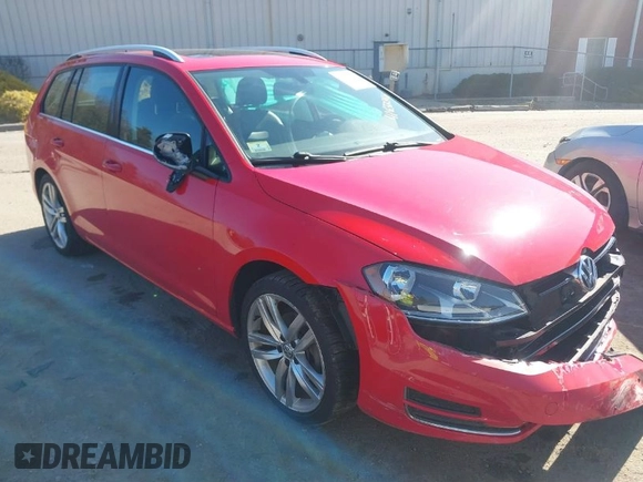 2015 Volkswagen Golf SportWagen TSI SE with VIN 3VWC17AU0FM505415, listed as a IAAI auction lot 41832346 with 79,254 mi miles. Bid and sale history available at carsss.com. Image 1.