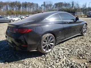 2022 Infiniti Q60 Red Sport 400 with VIN JN1FV7LL3NM680313, listed as a Copart auction lot 40974084 with 17,527 mi miles and . Bid and sale history available at DreamBid. Image 3.