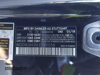 2018 Mercedes-Benz C 300 с VIN WDDWJ4KB8JF700558, выставлен на аукционе IAAI как лот 41335869 с пробегом 132 000 миль миль и . История ставок и продаж доступна на DreamBid. Изображение 9.