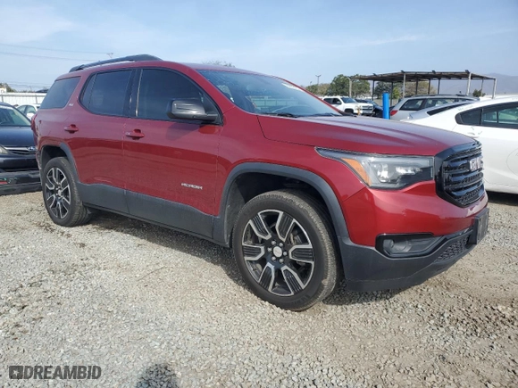 2019 GMC Acadia SLT with VIN 1GKKNMLA7KZ218025, listed as a Copart auction lot 44653135 with 93,775 mi miles and Salvage Title. Bid and sale history available at carsss.com. Image 4.