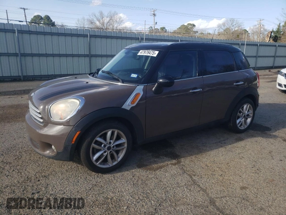 2011 MINI Countryman with VIN WMWZB3C59BWH94894, listed as a Copart auction lot 47979475 with 140,594 mi miles and Clean title. Bid and sale history available at DreamBid. Image 1.