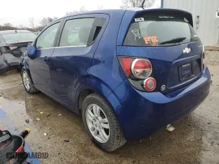2014 Chevrolet Sonic LT with VIN 1G1JC6SH1E4138382, listed as a Copart auction lot 47669445 with 81,006 mi miles and Salvage Title. Bid and sale history available at carsss.com. Image 2.