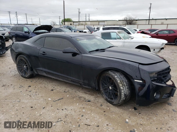 2011 Chevrolet Camaro 1LT with VIN 2G1FB1ED0B9176487, listed as a Copart auction lot 45912144 with 151,808 mi miles and Salvage title. Bid and sale history available at DreamBid. Image 4.