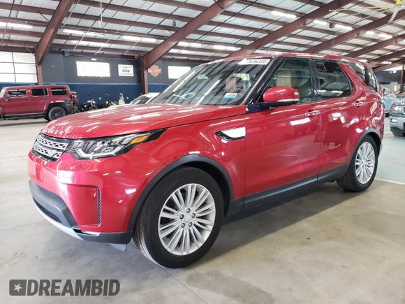 2017 Land Rover Discovery HSE Luxury with VIN SALRHBBV7HA021642, listed as a Copart auction lot 73636334 with 112,079 mi miles and Clean Title. Bid and sale history available at carsss.com. Image 1.