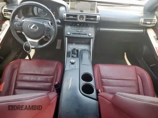 2015 Lexus IS 350 with VIN JTHBE1D29F5017238, listed as a Copart auction lot 58859345 with 115,492 mi miles and Salvage title. Bid and sale history available at DreamBid. Image 8.