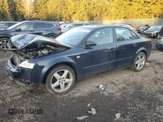 2005 Audi A4 1.8T SE with VIN WAULC68E05A099294, listed as a Copart auction lot 42348235 with 116,192 mi miles and Salvage Title. Bid and sale history available at carsss.com. Image 1.