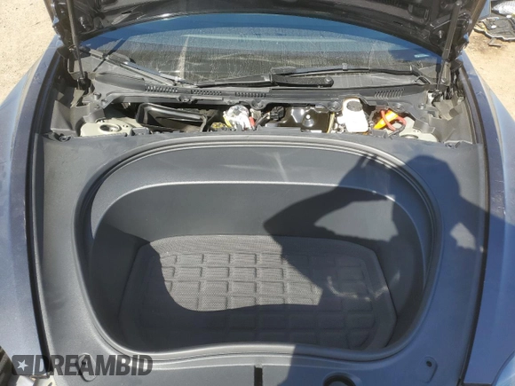 2025 Tesla Model 3 Long Range with VIN 5YJ3E1EA4SF978477, listed as a Copart auction lot 58525905 with 1,531 mi miles and Salvage title. Bid and sale history available at DreamBid. Image 11.