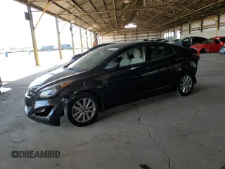 2016 Hyundai Elantra SE with VIN 5NPDH4AE9GH787877, listed as a Copart auction lot 63280705 with 100,008 mi miles and Salvage title. Bid and sale history available at DreamBid. Image 1.