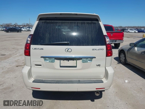 2003 Lexus GX 470 with VIN JTJBT20X430013005, listed as a IAAI auction lot 41666117 with 225,332 mi miles. Bid and sale history available at carsss.com. Image 16.