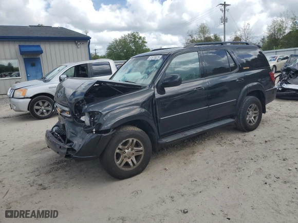 2004 Toyota Sequoia Limited with VIN 5TDBT48A74S216869, listed as a Copart auction lot 51579025 with 130,371 mi miles and Salvage Title. Bid and sale history available at carsss.com. Image 1.