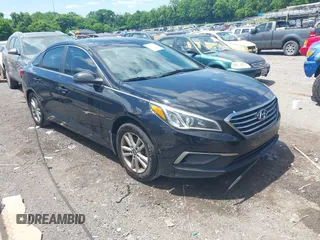 2016 Hyundai Sonata SE z VIN 5NPE24AF1GH308334, wystawiony jako IAAI lot #42332769 z przebiegiem 173 791 mil mil oraz . Historia ofert i sprzedaży dostępna na DreamBid. Obrazek 1.