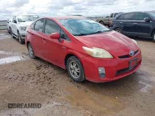 2010 Toyota Prius II with VIN JTDKN3DU0A1089430, listed as a IAAI auction lot 41949703 with 200,644 mi miles. Bid and sale history available at carsss.com. Image 1.
