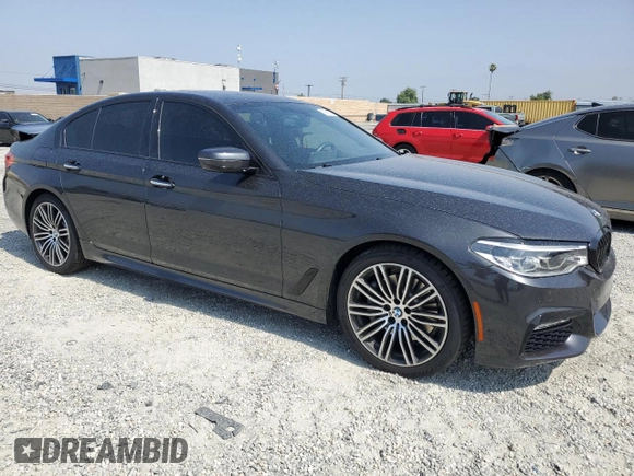 2017 BMW 5 Series 540i with VIN WBAJE5C32HG915361, listed as a Copart auction lot 59996755 with 45,421 mi miles and Salvage title. Bid and sale history available at DreamBid. Image 4.