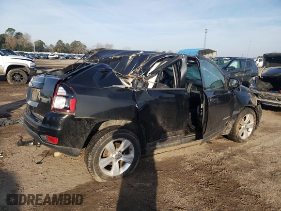 2016 Jeep Compass Sport with VIN 1C4NJDBB5GD550127, listed as a Copart auction lot 42387485 with 119,087 mi miles and Salvage Title. Bid and sale history available at carsss.com. Image 3.