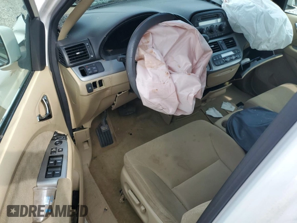 2010 Honda Odyssey EX with VIN 5FNRL3H48AB077659, listed as a Copart auction lot 62373835 with Not provided miles and Salvage title. Bid and sale history available at DreamBid. Image 8.