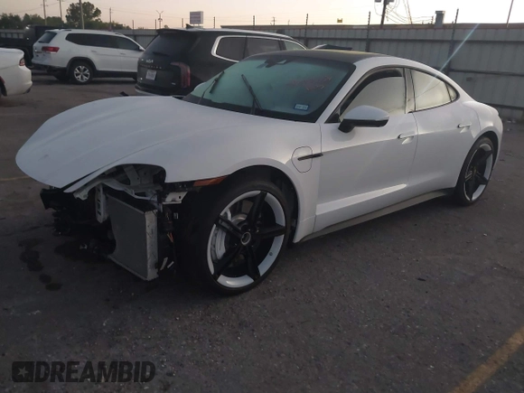 2022 Porsche Taycan with VIN WP0AA2Y10NSA13775, listed as a IAAI auction lot 40645854 with 19,149 mi miles and . Bid and sale history available at DreamBid. Image 2.