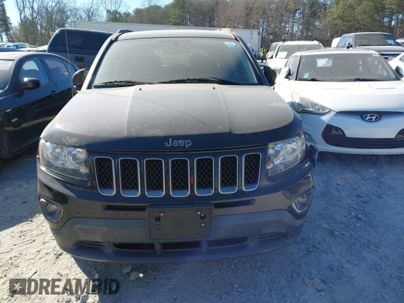 2017 Jeep Compass 75th Anniversary Edition with VIN 1C4NJDBBXHD167754, listed as a IAAI auction lot 41705567 with 113,973 mi miles. Bid and sale history available at carsss.com. Image 12.