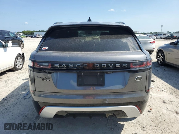 2018 Land Rover Range Rover Velar R-Dynamic SE with VIN SALYL2RN5JA770879, listed as a Copart auction lot 62115015 with 74,656 mi miles and Salvage title. Bid and sale history available at DreamBid. Image 6.