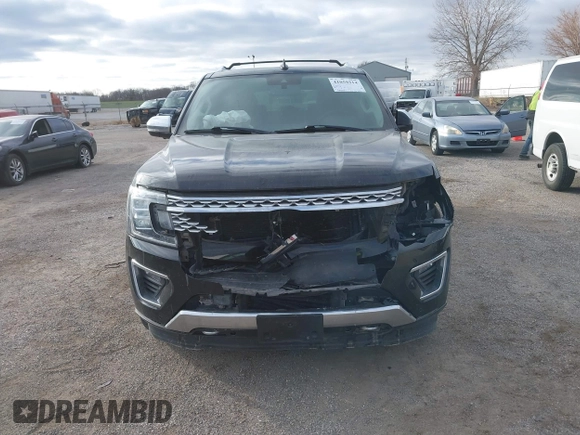 2018 Ford Expedition Max Platinum z VIN 1FMJK1MT4JEA45404, wystawiony jako IAAI lot #41059314 z przebiegiem 139 455 mil mil oraz . Historia ofert i sprzedaży dostępna na DreamBid. Obrazek 12.