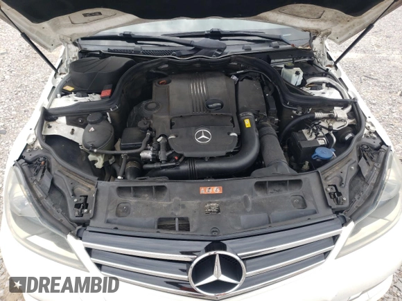 2014 Mercedes-Benz C 250 Sport with VIN WDDGF4HB4ER307402, listed as a Copart auction lot 60545145 with 131,283 mi miles and Salvage title. Bid and sale history available at DreamBid. Image 11.