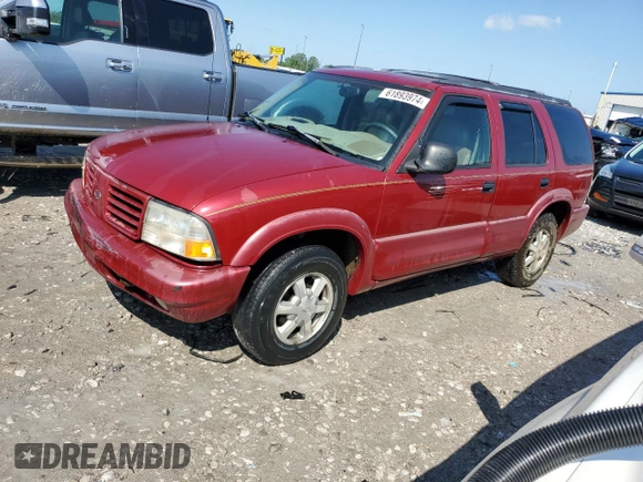 1998 Oldsmobile Bravada z VIN 1GHDT13W8W2702234, wystawiony jako Copart lot #61893974 z przebiegiem 164 761 mil mil oraz Szkoda całkowita • Salvage title. Historia ofert i sprzedaży dostępna na DreamBid. Obrazek 1.