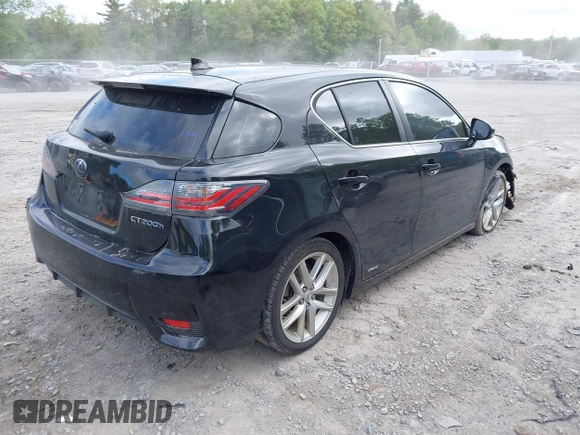 2014 Lexus CT 200h with VIN JTHKD5BH1E2204443, listed as a IAAI auction lot 42263161 with 131,358 mi miles and . Bid and sale history available at DreamBid. Image 4.