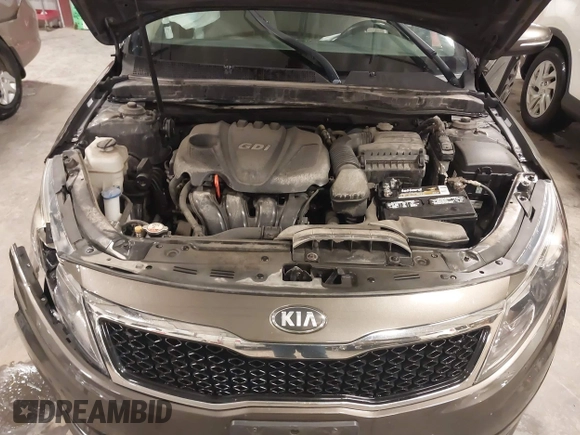 2013 Kia Optima EX with VIN 5XXGN4A72DG120129, listed as a IAAI auction lot 41858461 with 138,627 mi miles. Bid and sale history available at carsss.com. Image 10.