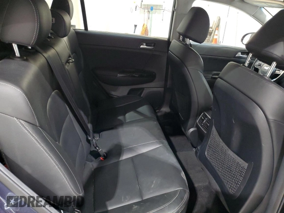 2019 Kia Sportage EX with VIN KNDPNCAC5K7500529, listed as a Copart auction lot 51856785 with 87,812 mi miles and Salvage Title. Bid and sale history available at carsss.com. Image 11.