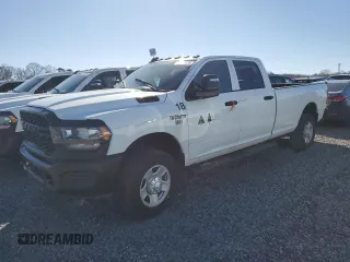 2024 Ram 3500 Tradesman with VIN 3C63R3GJ6RG242519, listed as a Copart auction lot 48264035 with 0 mi miles and Salvage Title. Bid and sale history available at carsss.com. Image 1.