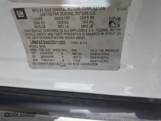 2020 Buick Envision Essence with VIN LRBFXCSA6LD211082, listed as a IAAI auction lot 41478252 with 47,162 mi miles. Bid and sale history available at carsss.com. Image 9.