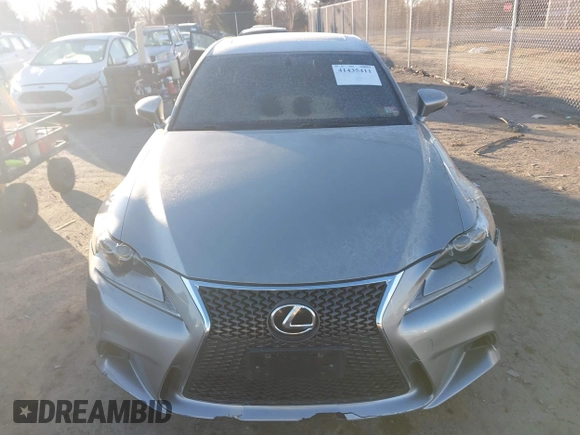 2015 Lexus IS 250 with VIN JTHCF1D2XF5029660, listed as a IAAI auction lot 41435411 with 82,600 mi miles and . Bid and sale history available at DreamBid. Image 12.