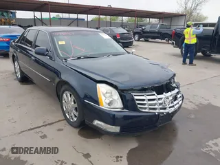 2008 Cadillac DTS 1SC with VIN 1G6KD57Y98U173996, listed as a IAAI auction lot 41932567 with 89,309 mi miles and . Bid and sale history available at carsss.com. Image 1.