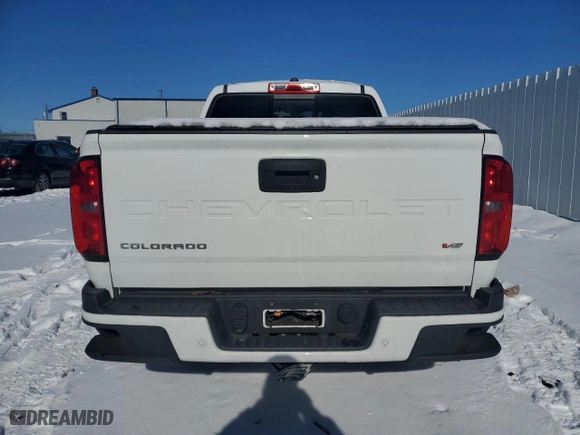2021 Chevrolet Colorado 4WD Z71 with VIN 1GCGTDEN8M1151301, listed as a Copart auction lot 88226375 with 89,259 mi miles and Salvage Title. Bid and sale history available at carsss.com. Image 6.