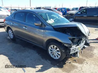 2019 Nissan Sentra SV with VIN 3N1AB7AP5KY343353, listed as a IAAI auction lot 41666933 with 81,018 mi miles and . Bid and sale history available at DreamBid. Image 1.