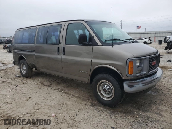 2002 GMC Savana z VIN 1GJHG39G021105787, wystawiony jako Copart lot #85583094 z przebiegiem 237 470 mil mil oraz Szkoda całkowita • Salvage title. Historia ofert i sprzedaży dostępna na DreamBid. Obrazek 4.