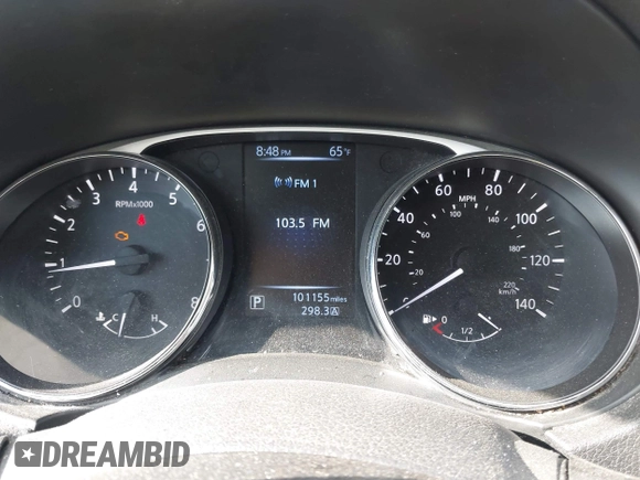 2015 Nissan Rogue SL with VIN 5N1AT2MV5FC897008, listed as a IAAI auction lot 42144349 with 101,155 mi miles and . Bid and sale history available at DreamBid. Image 7.