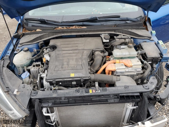 2018 Hyundai Ioniq Hybrid SEL with VIN KMHC75LCXJU090646, listed as a Copart auction lot 44461775 with 40,700 mi miles and Salvage Title. Bid and sale history available at carsss.com. Image 11.