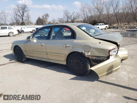 2002 Hyundai Sonata with VIN KMHWF25S42A656824, listed as a Copart auction lot 46411645 with 194,814 mi miles and Salvage Title. Bid and sale history available at carsss.com. Image 2.